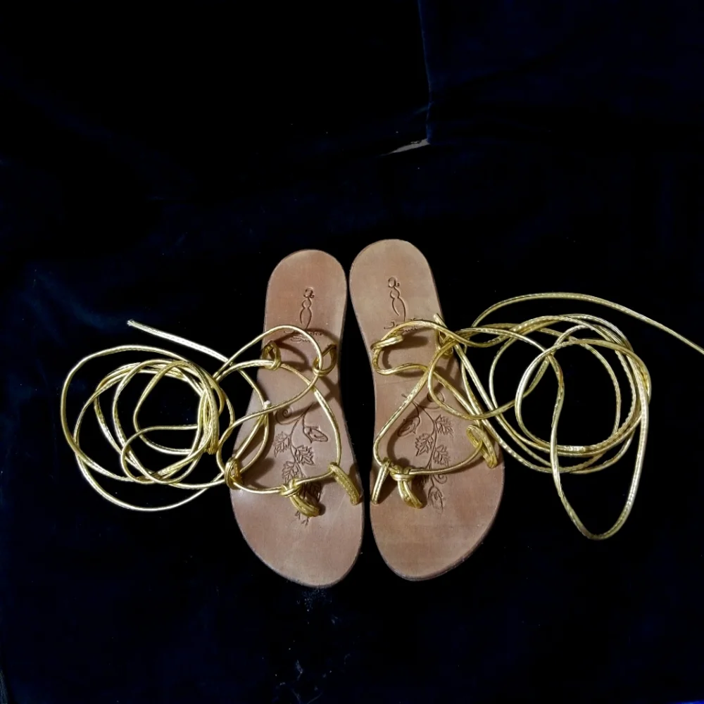 Jennifer Swii (UrbanOutfitters) Strappy Sandals. Size: 8. - Picture 3 of 8